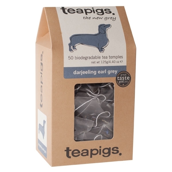 Arbata teapigs Darjeeling Earl Grey, 50vnt.