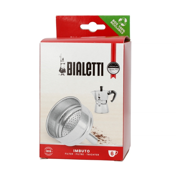 Bialetti piltuvėlio formos filtras, 300ml 6p.