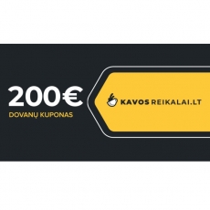 Elektroninis dovanų kuponas, €200