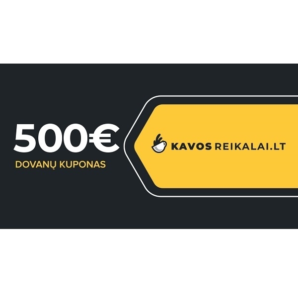 Elektroninis dovanų kuponas, €500