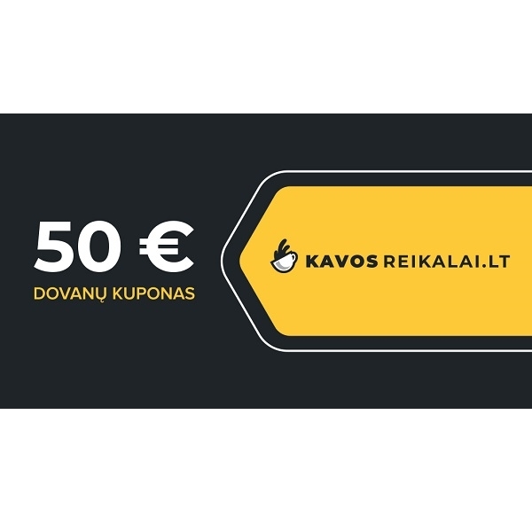 Elektroninis dovanų kuponas, €50