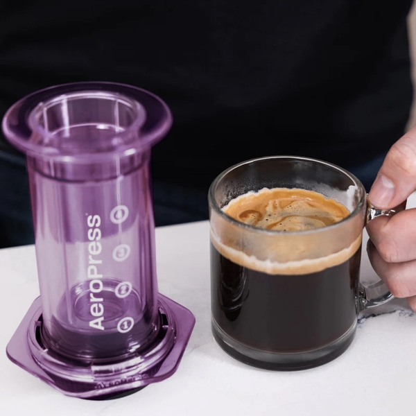 Kavinukas AeroPress Clear, Purple