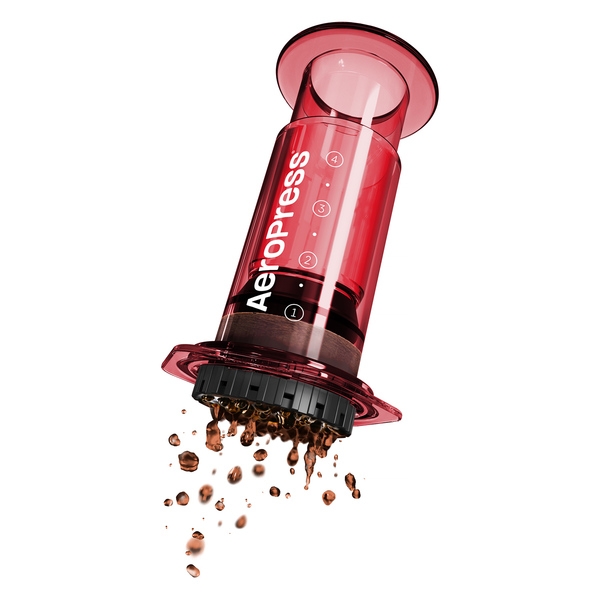 Kavinukas AeroPress Clear, Red