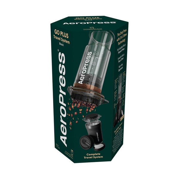 Kavinukas AeroPress GO PLUS, Black