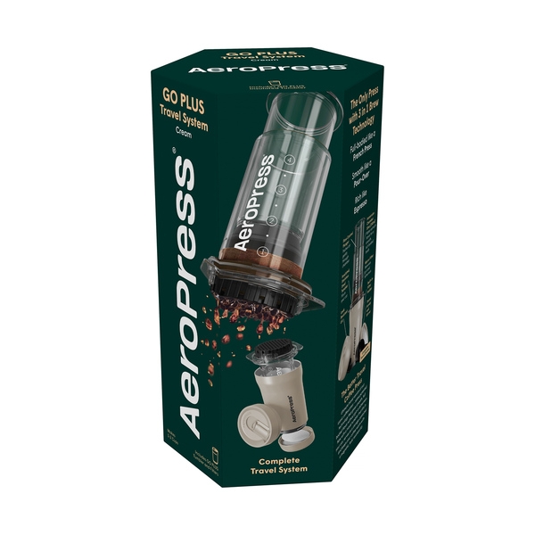 Kavinukas AeroPress GO PLUS, Cream