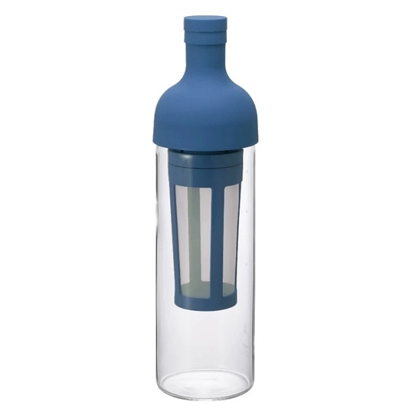 Kavinukas šaltai kavai Hario Bottle, mėlynas 650ml