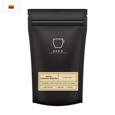 Kavos pupelės BREW. Brasil Cerrado, 200g