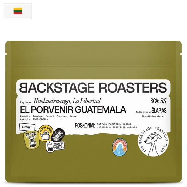 Kavos pupelės Guatemala El Porvenir, 250g