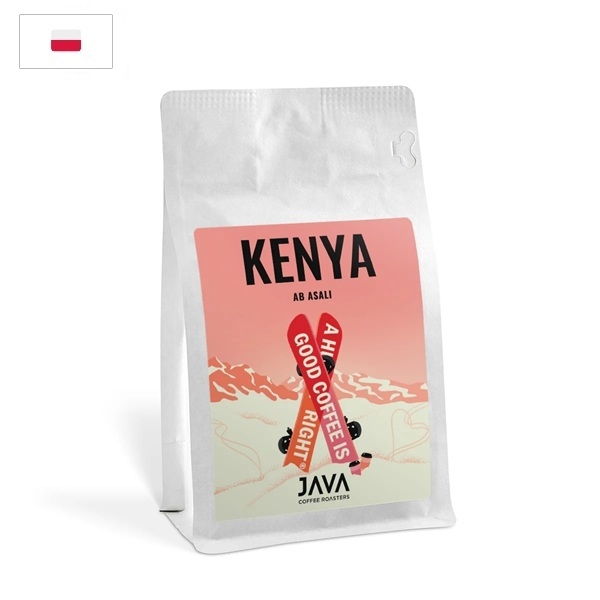 Kavos pupelės Kenya AB Asali, 250g