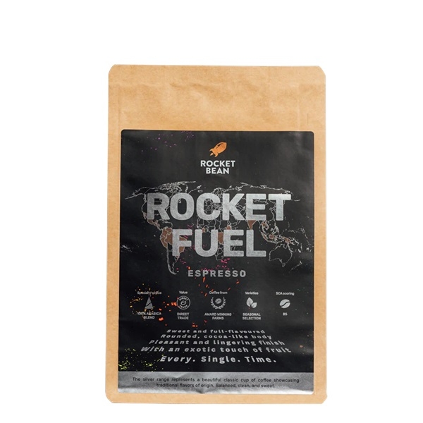 Kavos pupelės Rocket Bean Rocket Fuel, 1kg